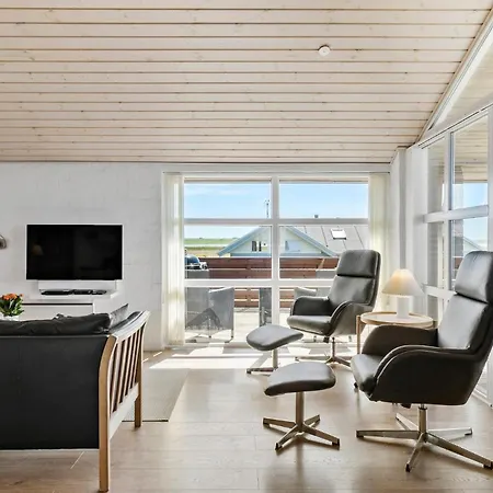 Cozy Home In Harboore With Sauna בית נופש *